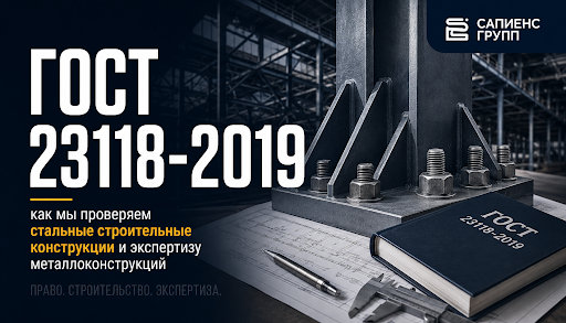 ГОСТ 23118-2019: как мы проверяем стальные строительные конструкции и экспертизу металлоконструкций