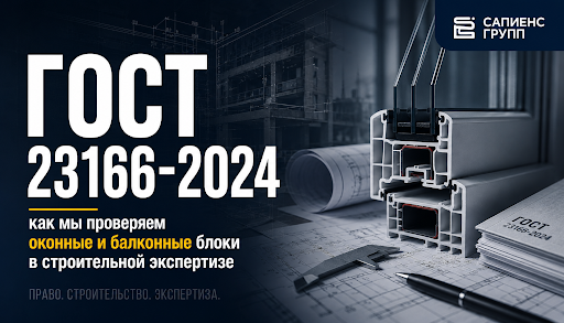 ГОСТ 23166-2024: как мы проверяем оконные и балконные блоки в строительной экспертизе