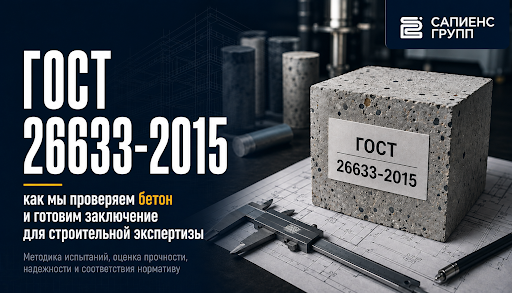 ГОСТ 26633-2015: как мы проверяем бетон и готовим заключение для строительной экспертизы
