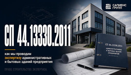 СП 44.13330.2011: как мы проводим экспертизу административных и бытовых зданий предприятия