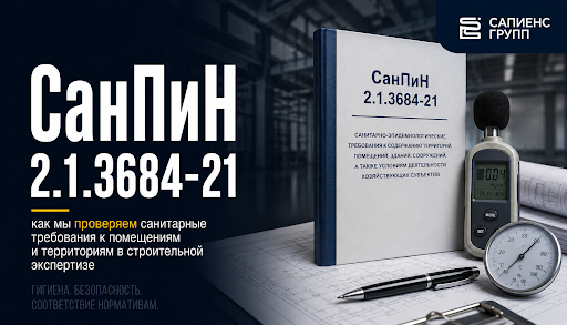 СанПиН 2.1.3684-21: как мы проверяем санитарные требования к помещениям и территориям в строительной экспертизе