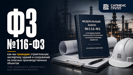 ФЗ №116-ФЗ как мы проводим строительную экспертизу зданий и сооружений на опасных производственных объектах